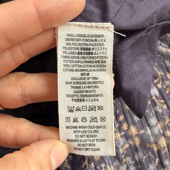 Free People Melody Laughter Purple Dress Sz Medium M Festival Swing Boho Romanti - Picture 12 of 13